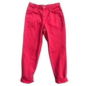 The London Jean Hot Pink 5-Pocket Jeans Women’s Size 10P.